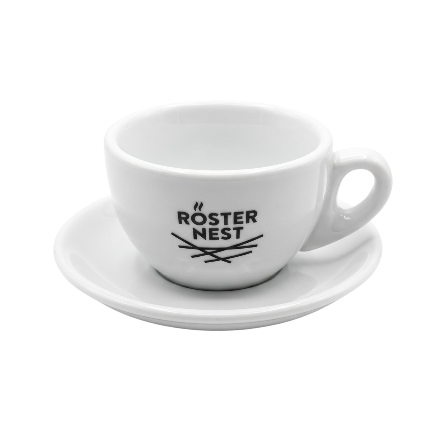 Cappuccino-groß Rösternest Cappuccinotassen Set - So muss Kaffee! – Bild 1