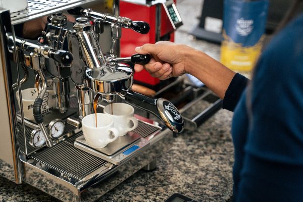 Espressozubereitung im Rösternest Illertissen